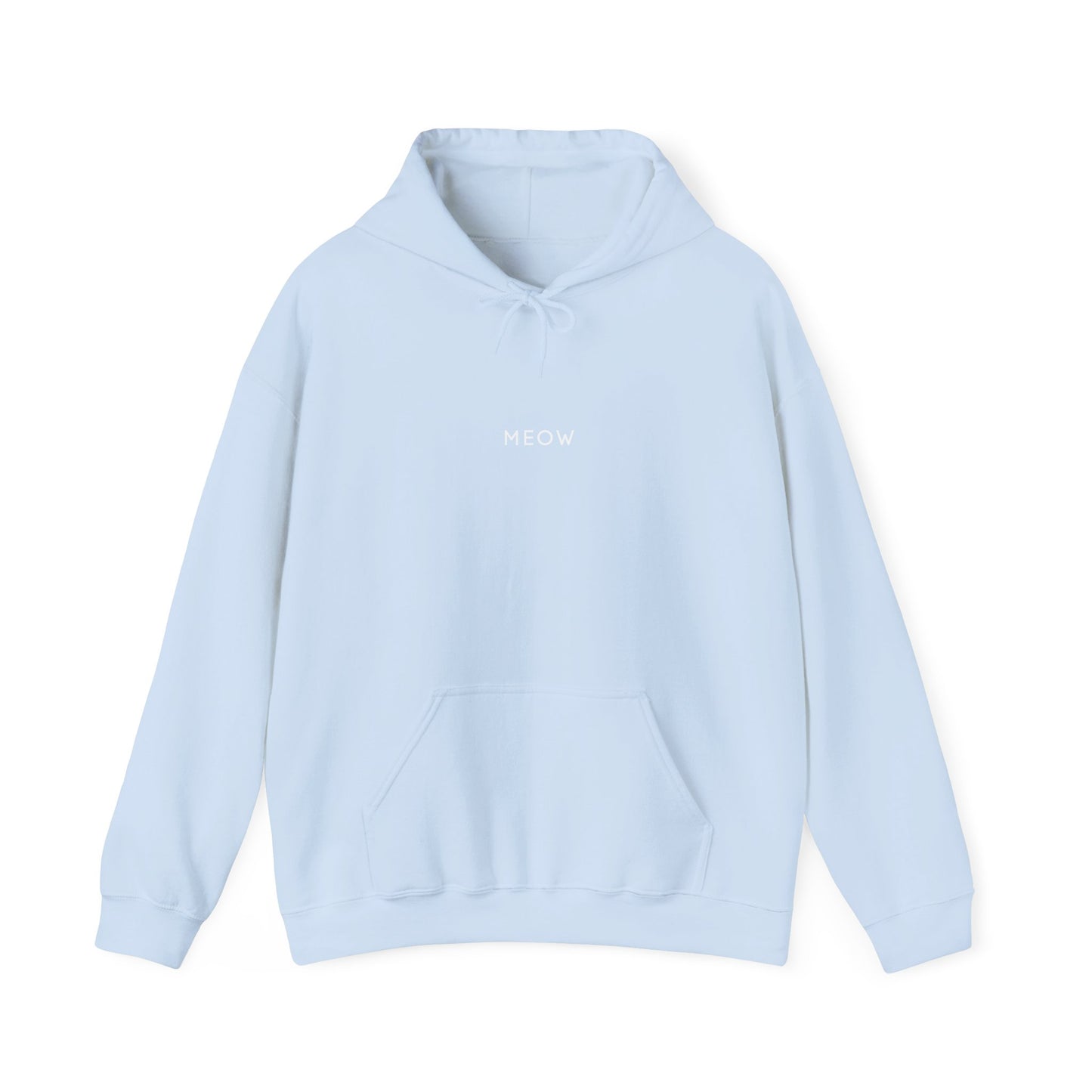 Meow Hoodie Cat Lovers Sweatshirt