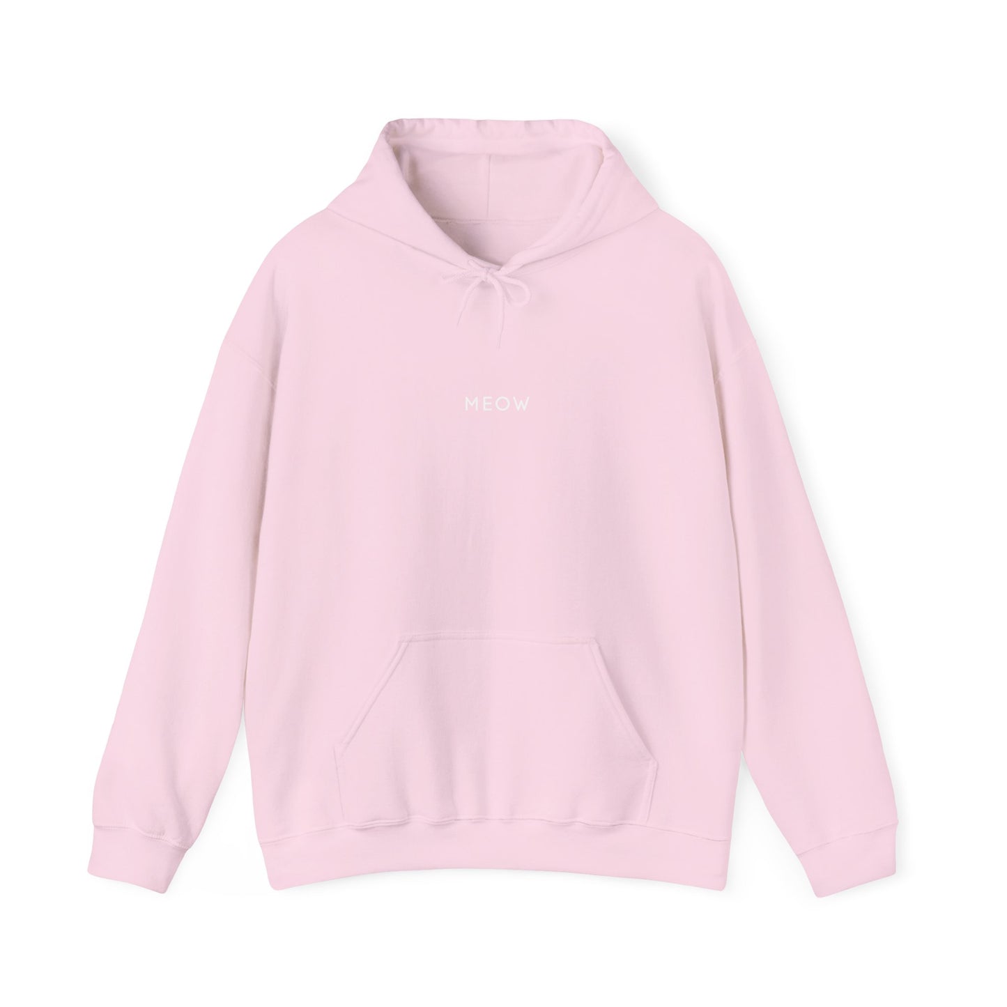 Meow Hoodie Cat Lovers Sweatshirt