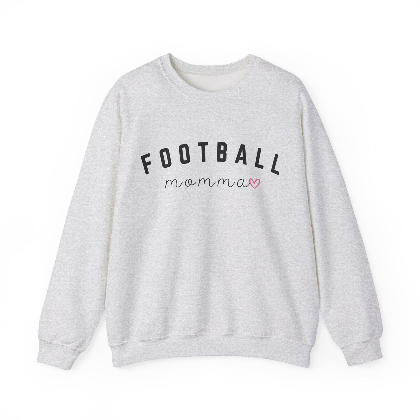 football momma sweatshirt gray