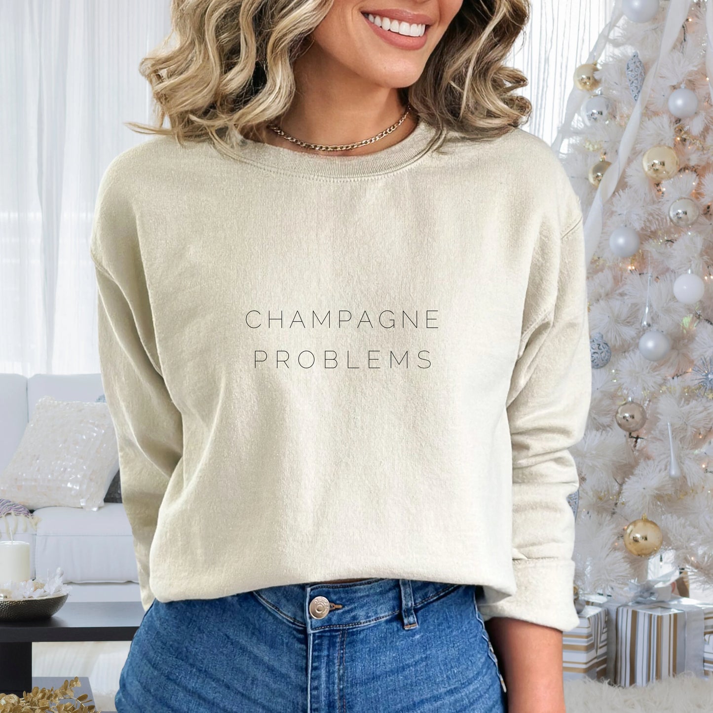 Champagne Problems Sweatshirt