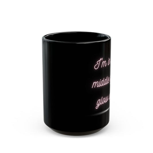 Glow Up Coffee Mug - Black