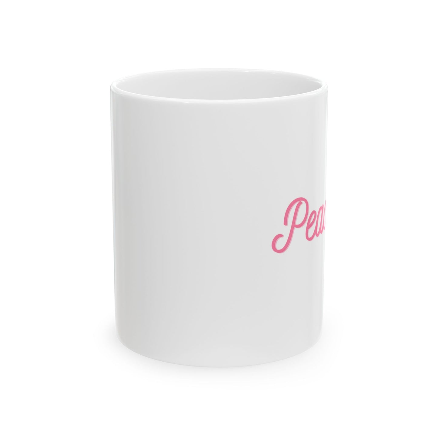 Peaches Girly Coffee Mug