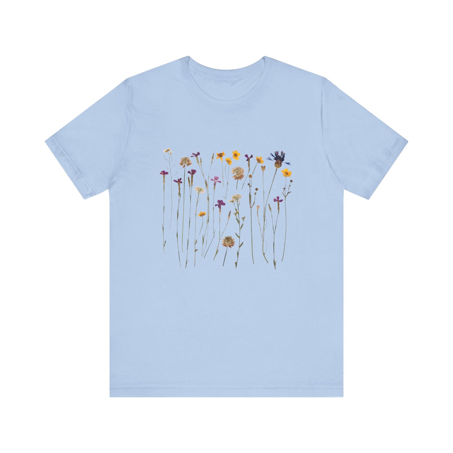 blue boho shirt