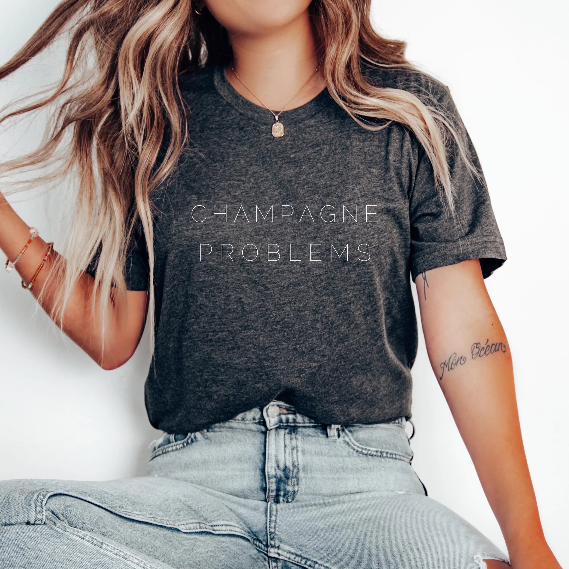 champagne problems t shirt
