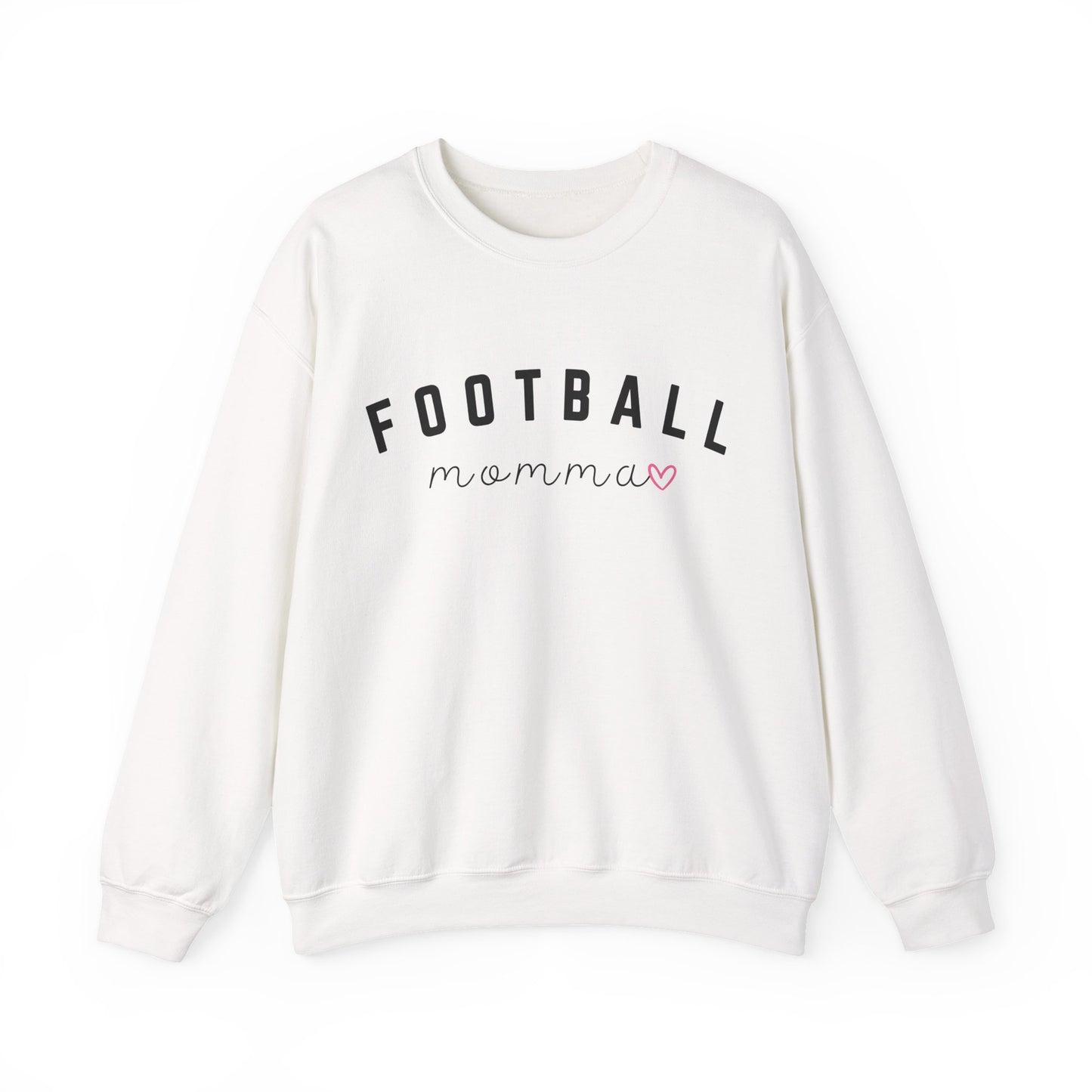 football mom sweatshirt white