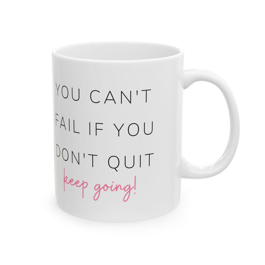 motivational coffee mug